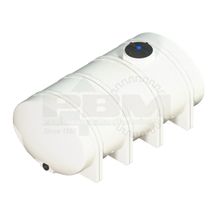 1235 Gallon Elliptical Leg Tank – White