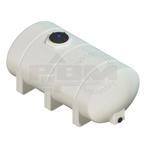 1335 Gallon Elliptical Leg Tank – White