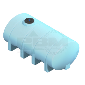 1635 Gallon Heavy Duty Elliptical Leg Tank – Blue