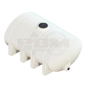 2635 Gallon Elliptical Leg Tank – White