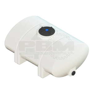 535 Gallon Elliptical Leg Tank – White