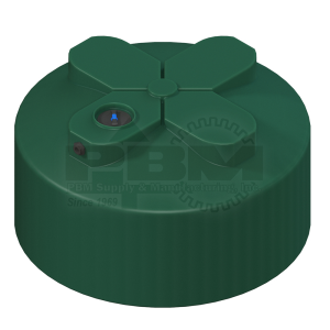 1075 Gallon Water Storage Tank – Dark Green