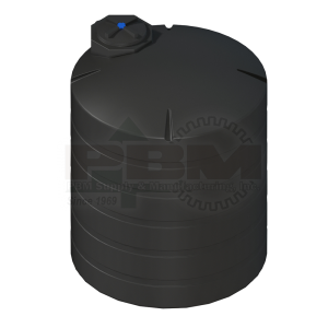 1350 Gallon Water Storage Tank – Black