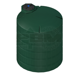 1350 Gallon Water Storage Tank – Dark Green