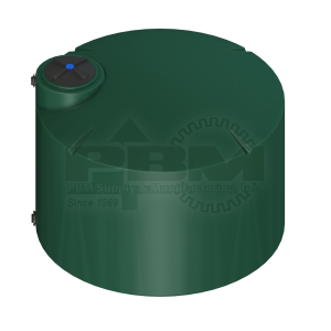 1550 Gallon Water Storage Tank – Dark Green