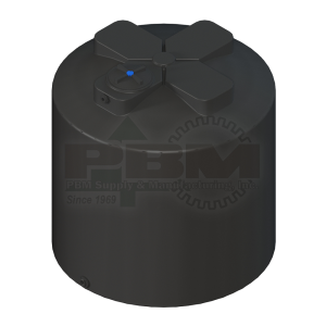 2550 Gallon Water Storage Tank – Black