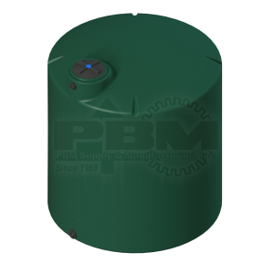 3000 Gallon Water Storage Tank – Dark Green