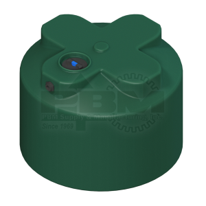 600 Gallon Water Storage Tank – Dark Green